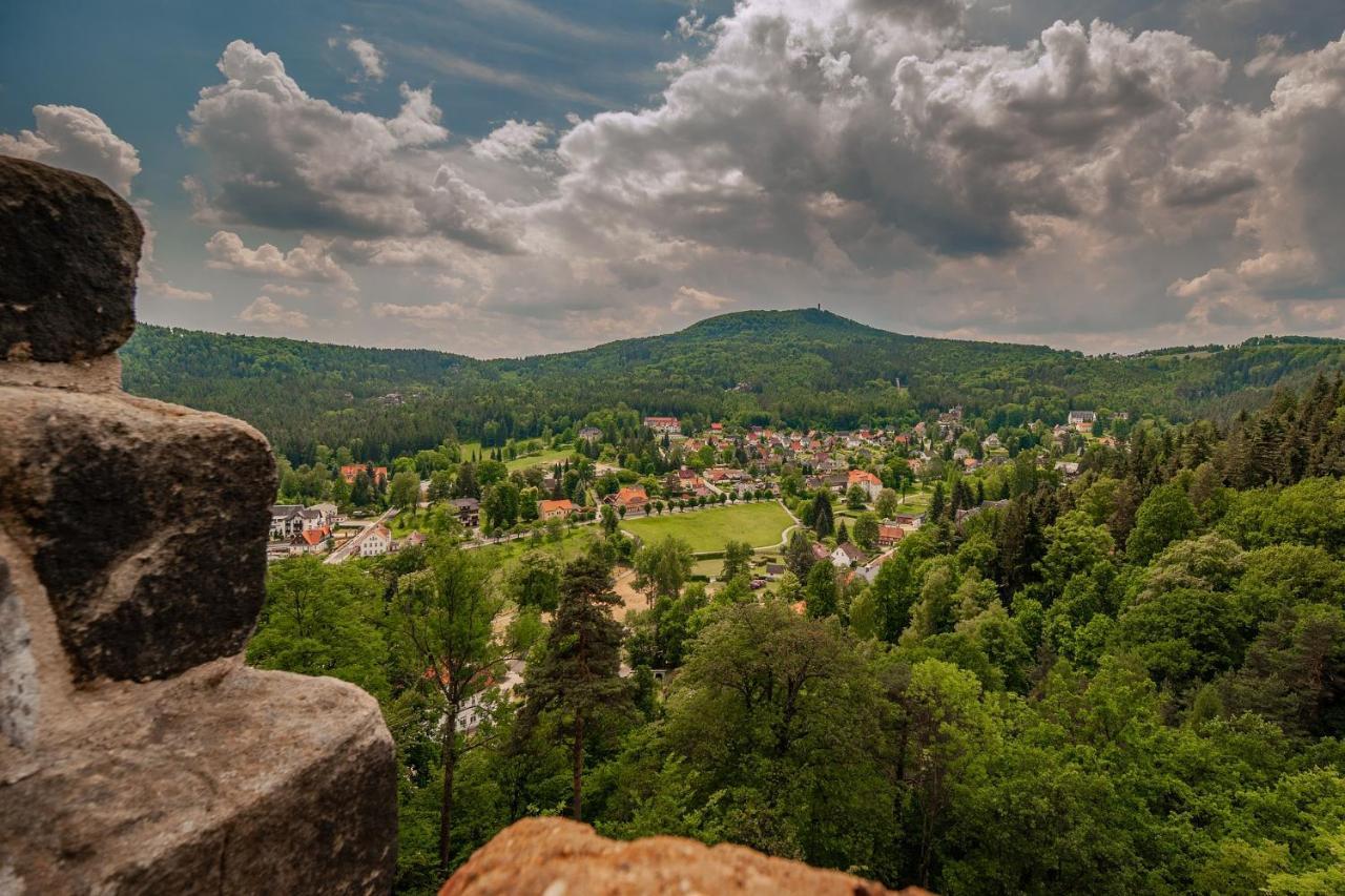Апартаменты Wohlfuehlzeit Im Zittauer Gebirge Экстерьер фото