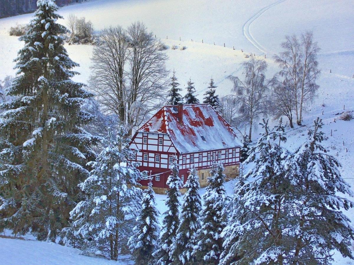 Апартаменты Wohlfuehlzeit Im Zittauer Gebirge Экстерьер фото