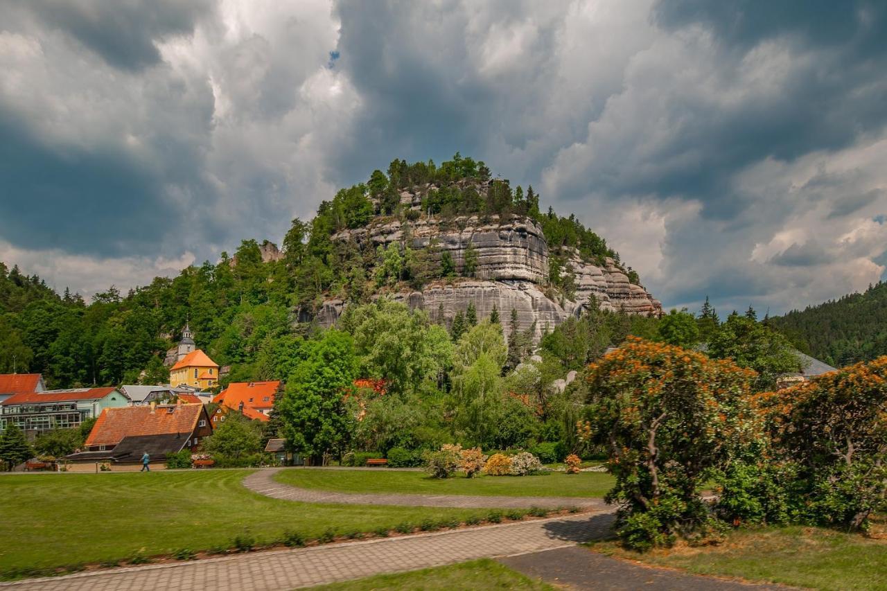Апартаменты Wohlfuehlzeit Im Zittauer Gebirge Экстерьер фото